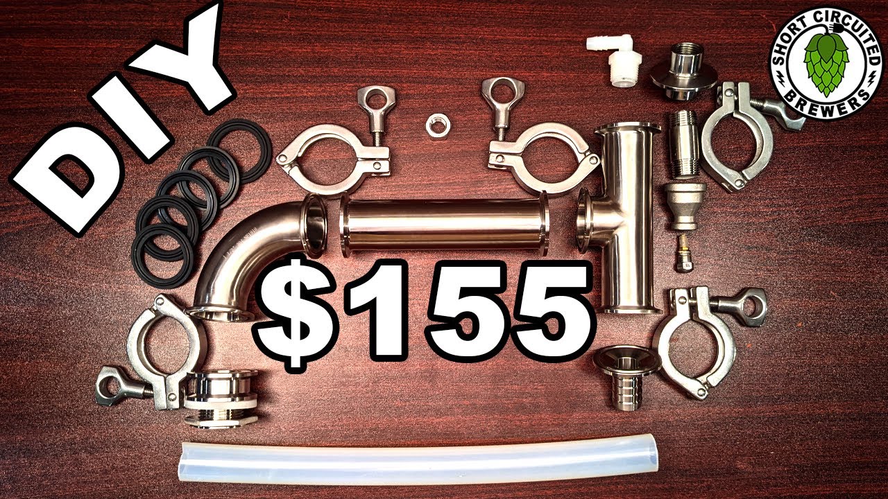 DIY Steam Condenser Fits Anvil Foundry, Brewzilla, Digiboil, Grainfather and more!