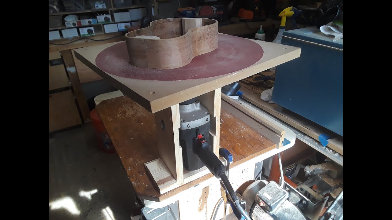 Electrifying a Dish Sander