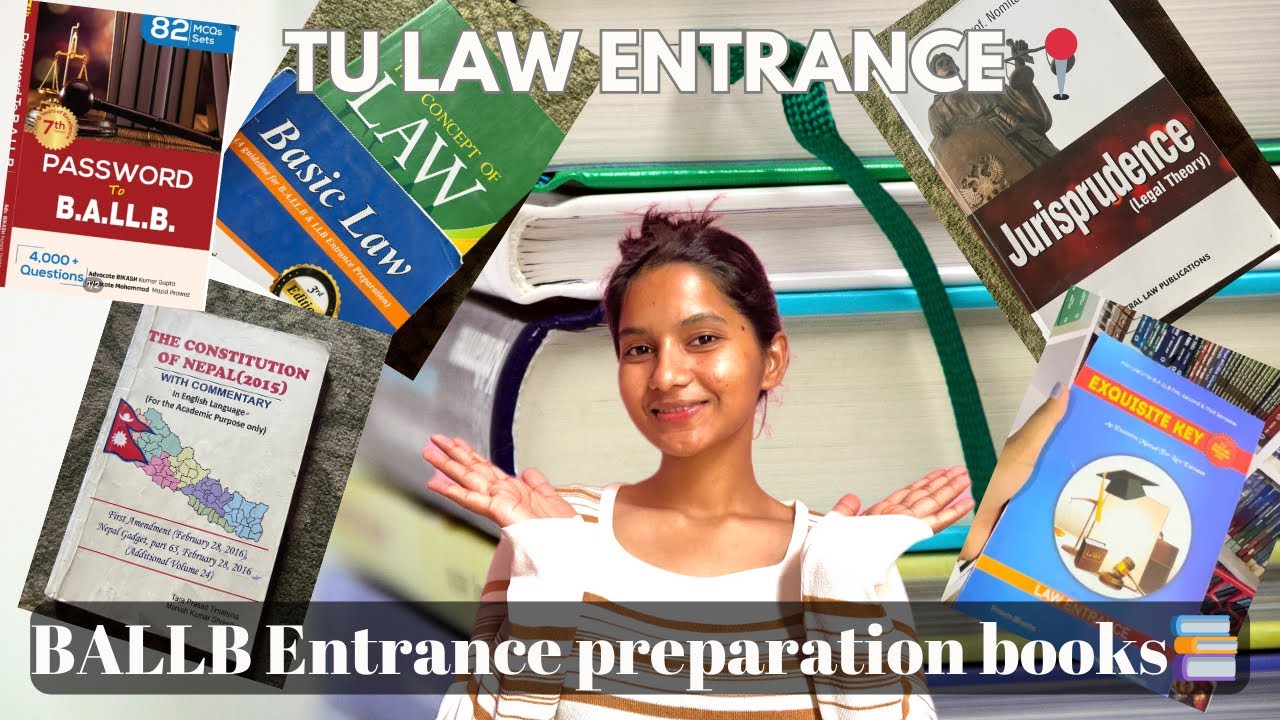 Entrance Preparation Books that helps you to get in  Nepal law campus 📚 | BALLB Entrance book