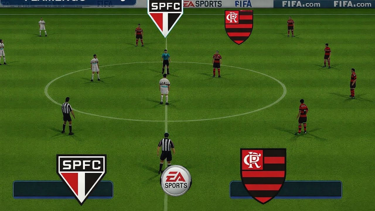 🚨 SIMULA&Ccedil;&Atilde;O DO CONFRONTO 🎮 S&Atilde;O PAULO X FLAMENGO (BRASILEIR&Atilde;O 1&deg; RODADA) 🏆 RESULTADO SURPREENDENTE 😱