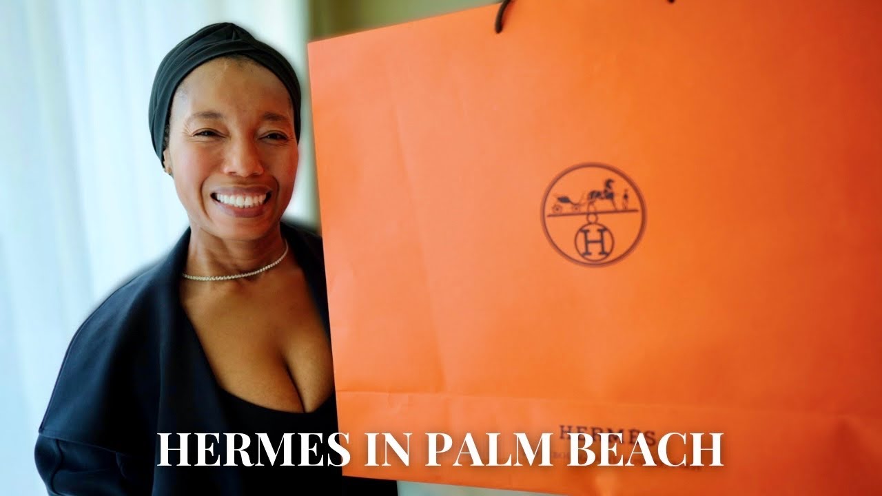 Hermes Palm Beach Unboxing | A Special Boutique Visit