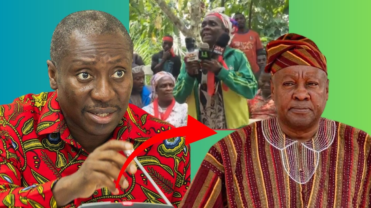 MAHAMA IS A WEAK LEADER. AFEYNO MARKINS MAKE NDC JOURNALIST CRIED LIVE ON TV.