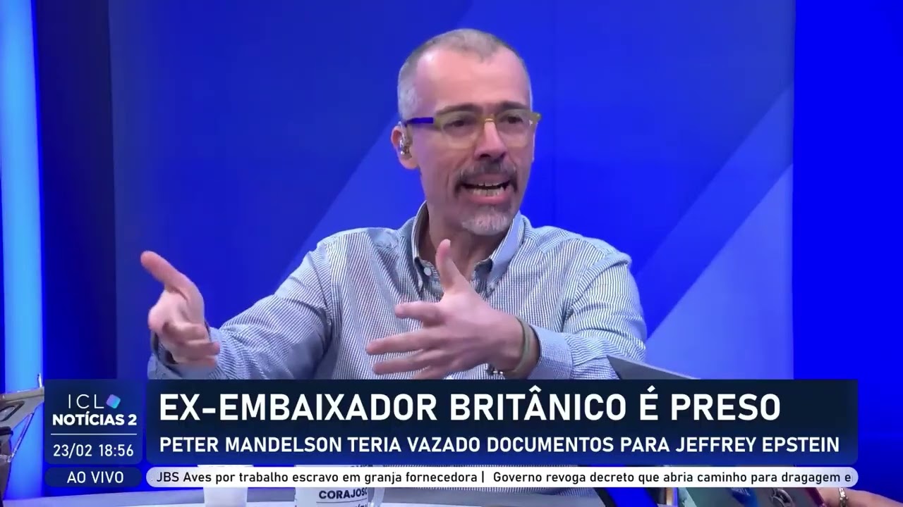 Jamil Chade explica quem é Peter Mandelson e o vazamento de informações para Epstein