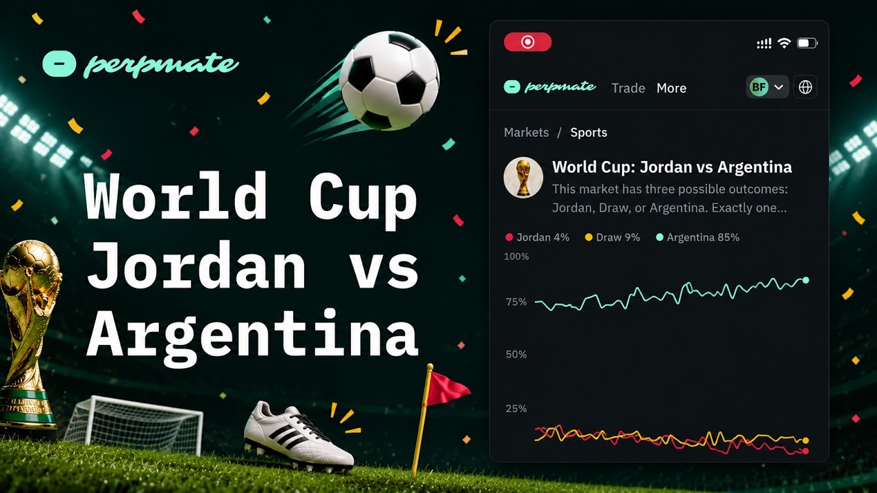 Jordan vs Argentina Prediction | 2026 FIFA World Cup Football & Soccer Prediction Market