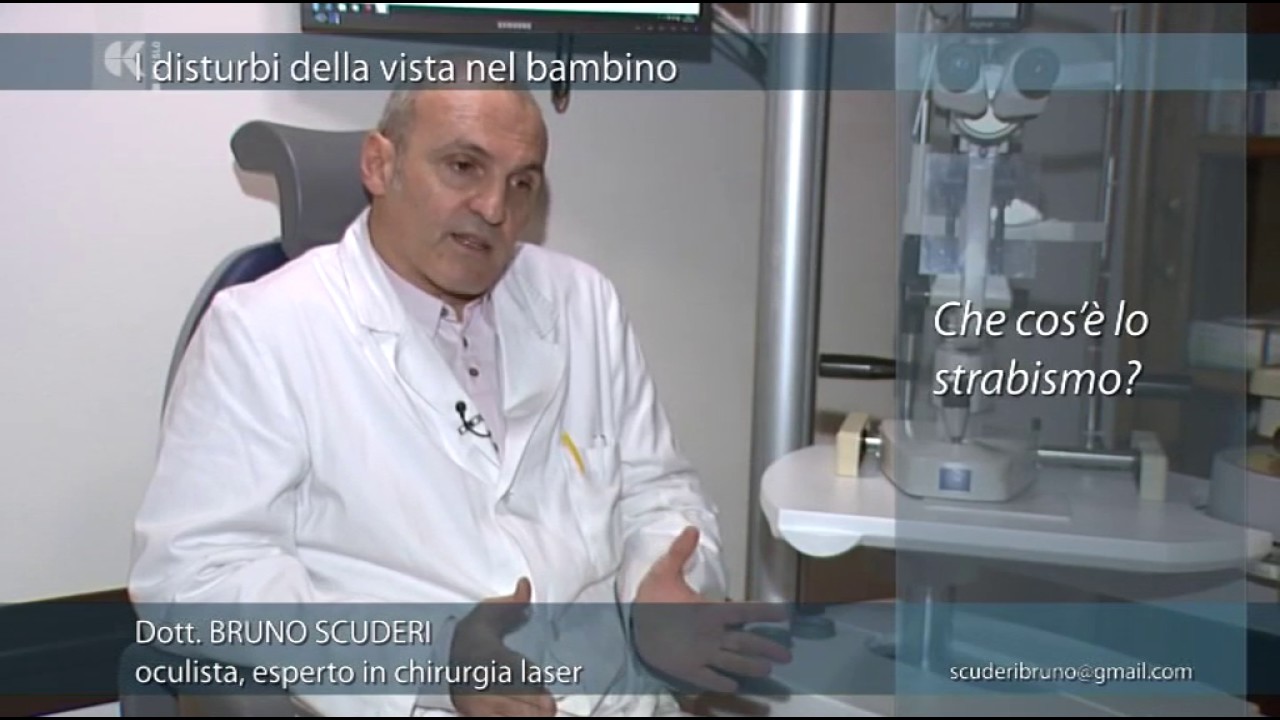 Oculista Bruno Scuderi - I disturbi della vista nel bambino