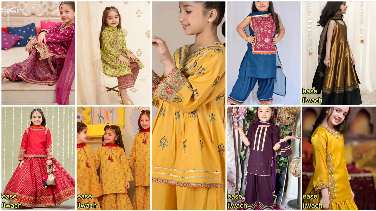 10 and 5 year old skirts Eid special dresses 2026
