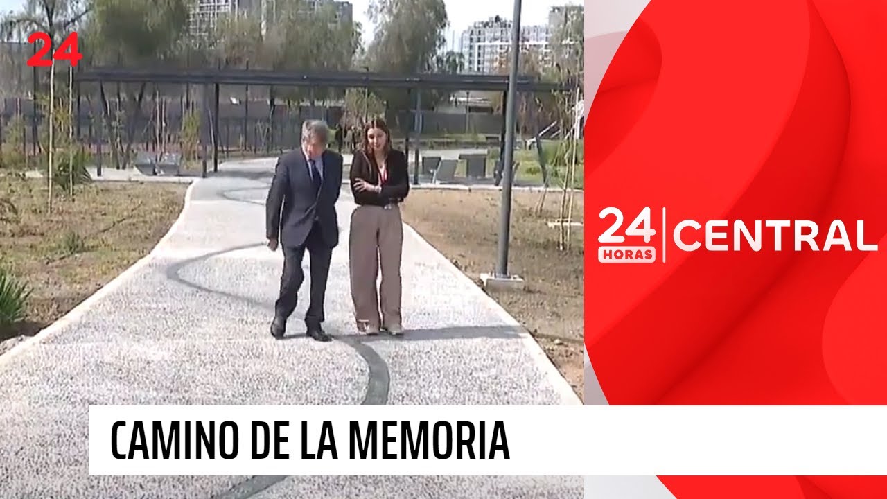 El trazado que recuerda “la cicatriz” del Estadio Nacional | 24 Horas TVN Chile