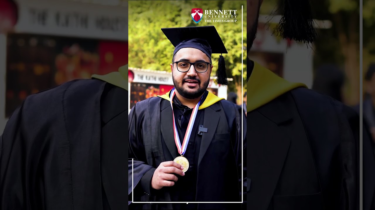 Ashish Bhardwaj, M.Tech (AI), shares his incredible journey at Bennett University