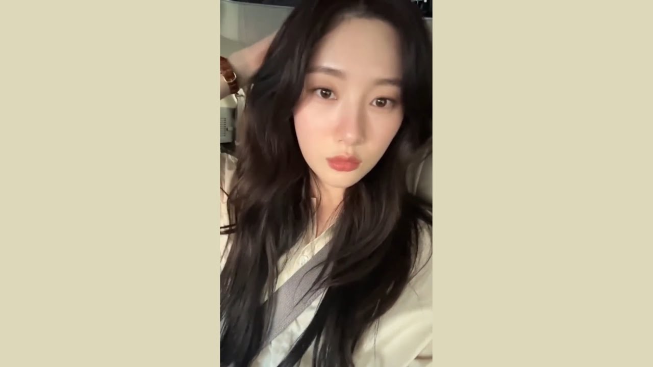 250429 정채연 버블 라이브