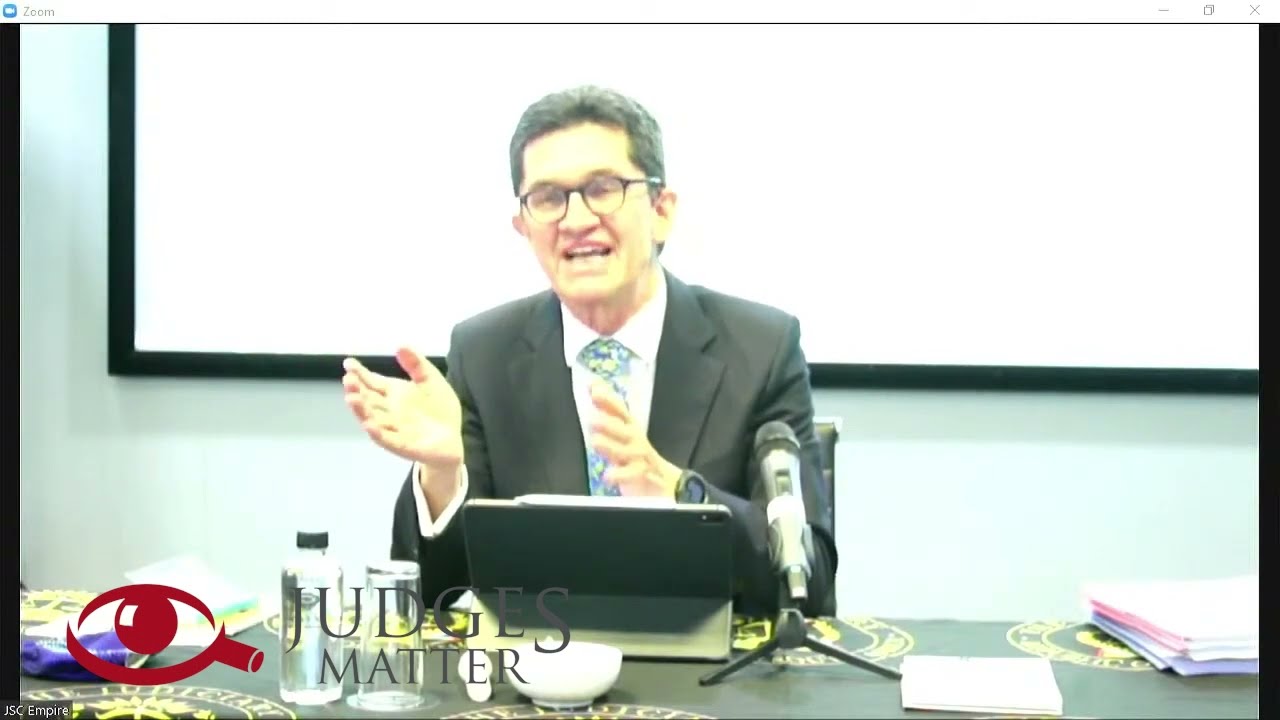 Constitutional Court: JSC Interview of Adv A C Dodson SC  - Judges Matter (Oct 2021)