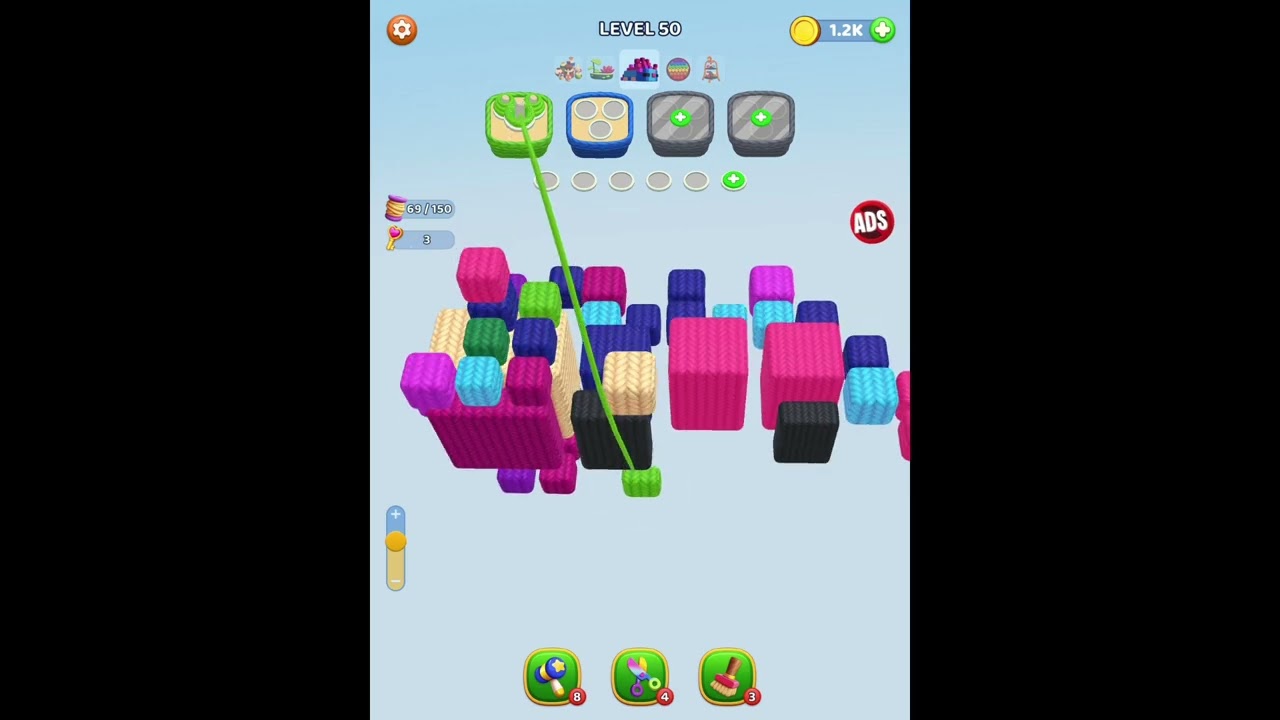 Yarn Fever: Unravel Puzzle Level 50 