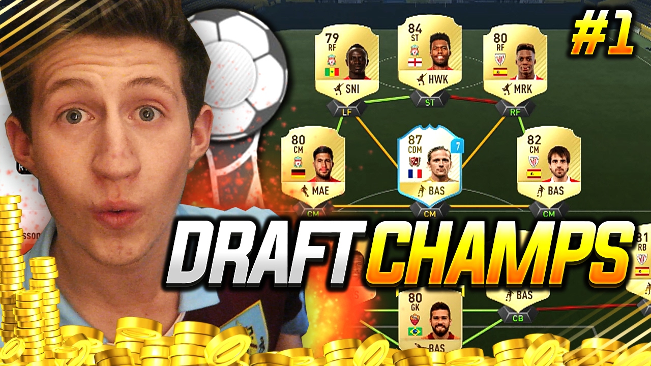 NEW YOUTUBER TOURNAMENT!! - DRAFT CHAMPS #1
