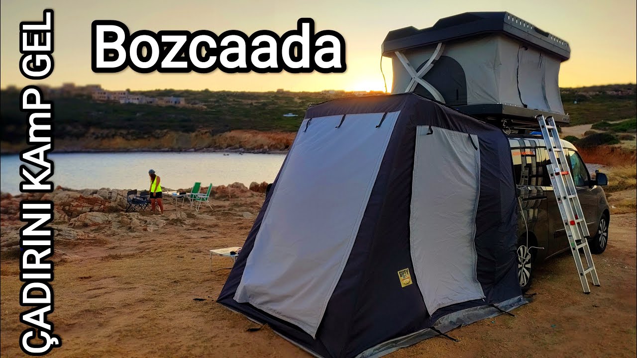 Bozcaada Akvaryum Koyu Kampımız | Arkadaşlarımızın İlk Çadır Kampı Deneyimi