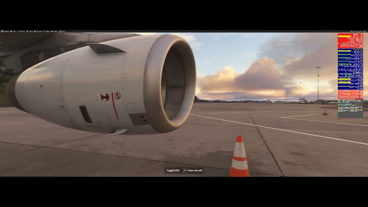 MSFS 2024 | First Test Flight with RTX 5080 | Fenix A321 FPS Test at Madeira (LPMA)