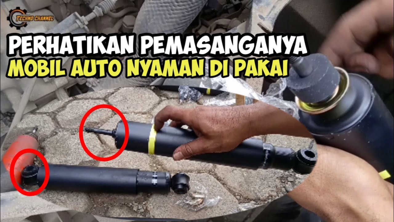 cara mengganti shockbreaker depan belakang | Techno channel
