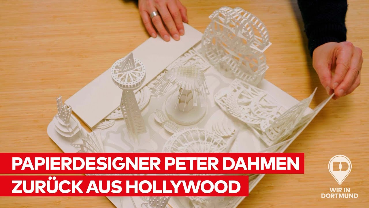 Ein Freizeitpark zum Zusammenklappen – Hörder Pop-up-Entwickler Peter Dahmen zurück aus Hollywood