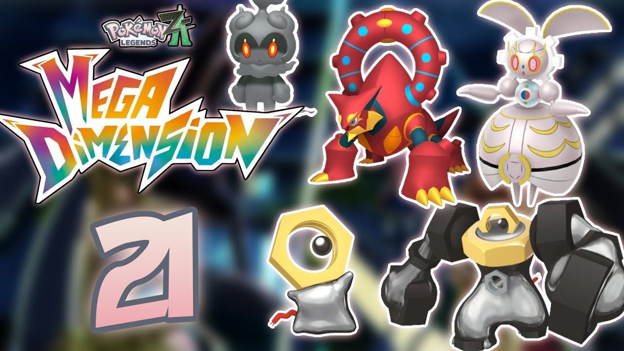 MEGA - DIMENSION DLC 🗼#21: Marshadow, Meltan, Mellmetal, Magearna & Volcanion!