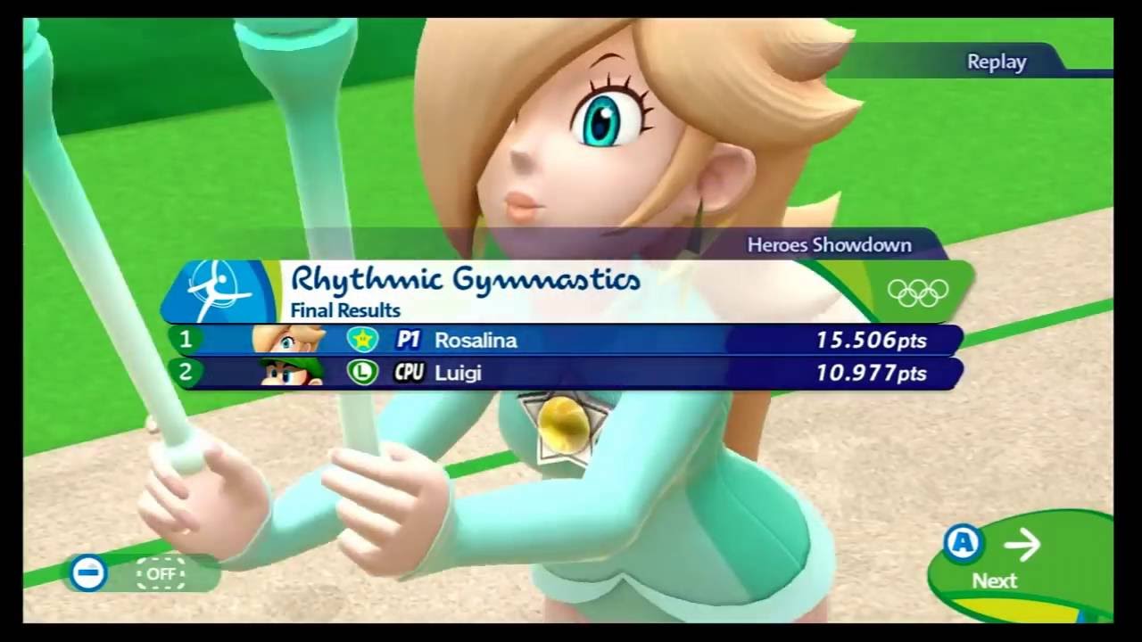 Mario and Sonic at the Rio 2016 Olympic Games - Heroes Showdown (Team Mario)