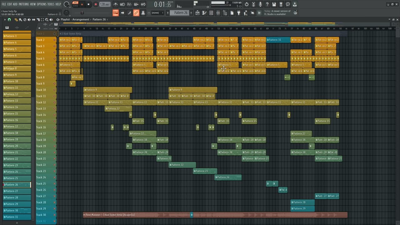 I had some help - Post Malone (FL Studio Remake)