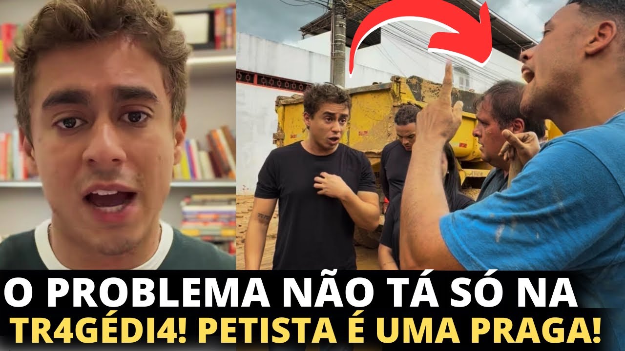 Nikolas fala sobre pessoas que o afrontaram e denunciaram durante visita a cidades atingidas de MG