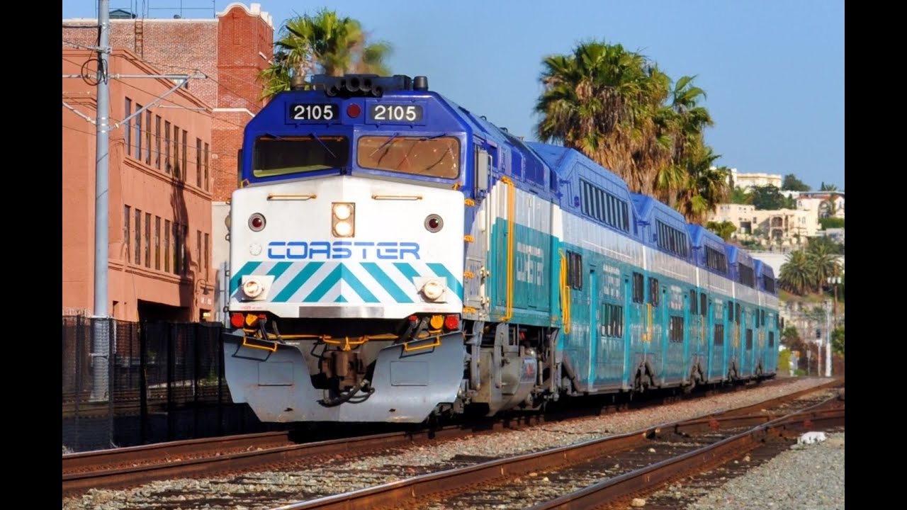 San Diego Coaster Trains