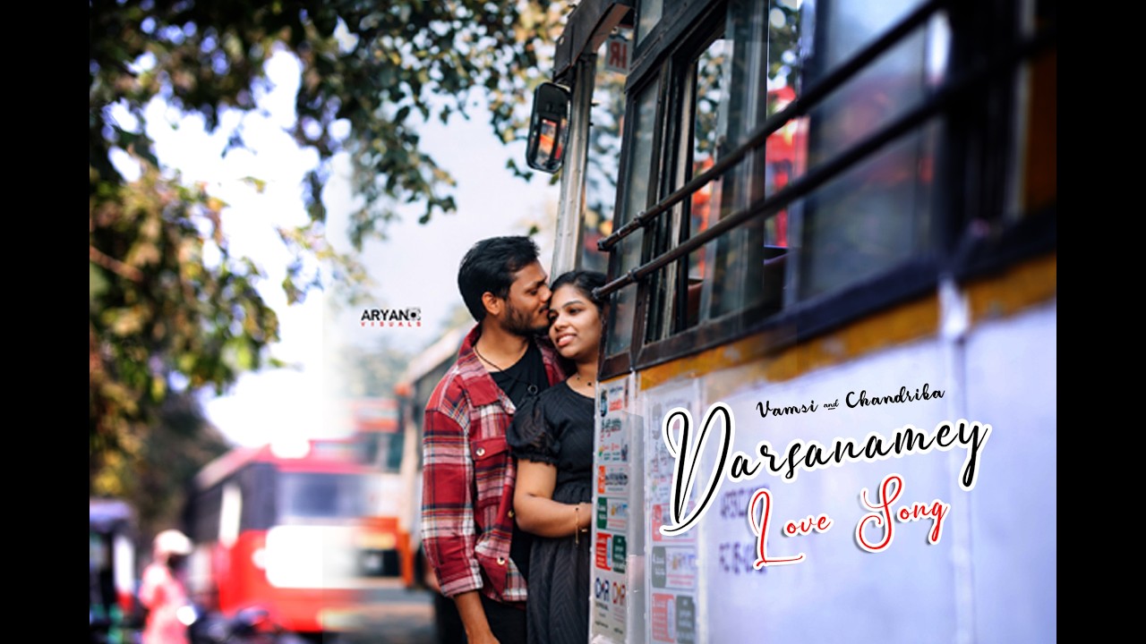 Darsanamey 2026 vamsi & chandrika #aryanstudio #lovesong #weddingsong #couple