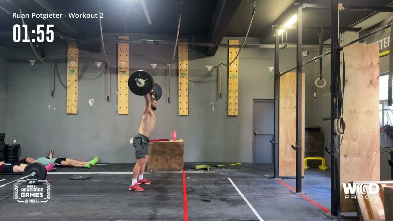 Ruan Potgieter Rebel Renegade 2026 Online Qualifier workout 2