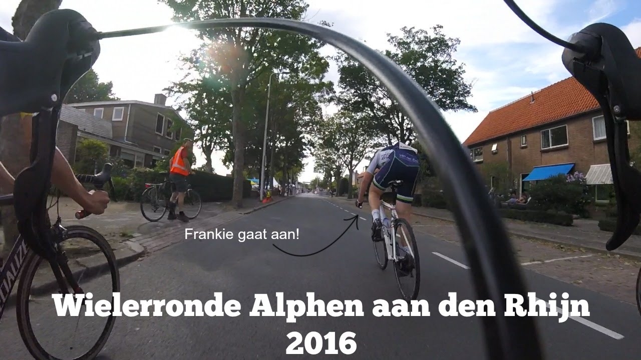 Wielerronde van Alphen aan den Rhijn 2016 | Nieuwelingen