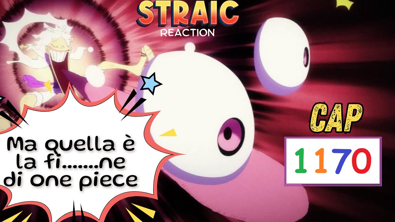 Cap 1170 (LIVE reaction): Mi manca Rufy...! Mi mancano i mugiwara :'(