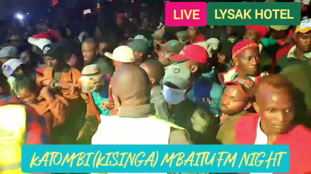 KATOMBI KISINGA KYU LIVE LYSAK HOTEL, MACHAKOS SHOW NA MBAITU FM 🕺💃