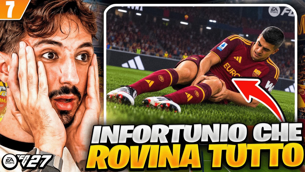 UN GRAVE INFORTUNIO RISCHIA di ROVINARCI la STAGIONE