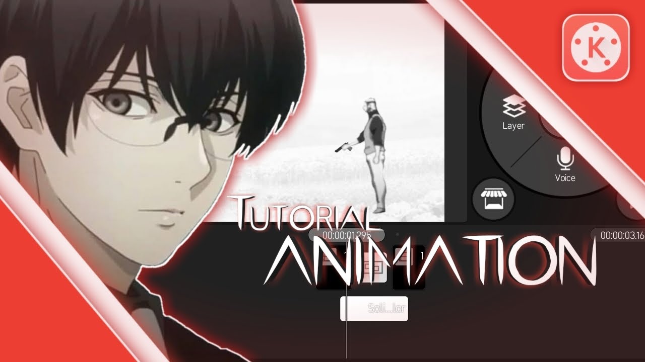 TUTORIAL | How to Make Animation AMV in Kinemaster #AMV #kinemaster