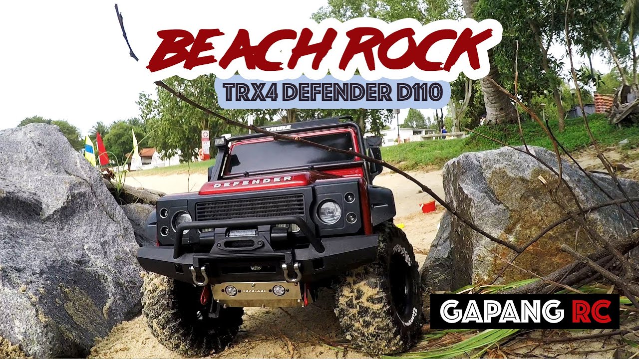 Beach Rock Crawl | TRX4 Defender D110