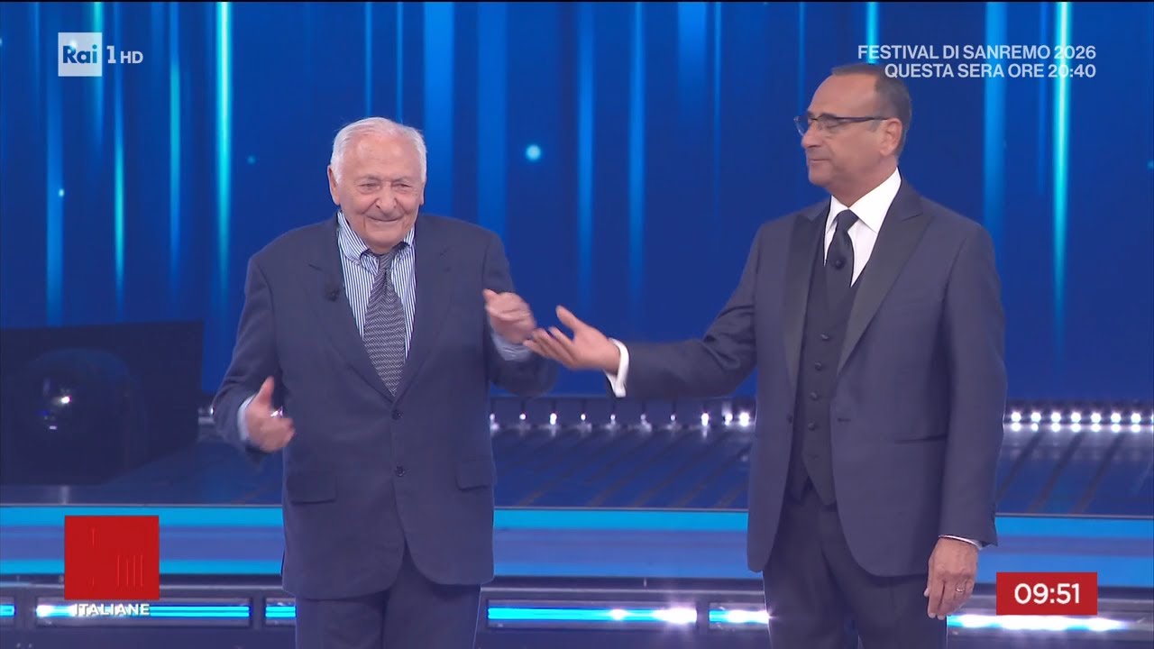 I protagonisti della terza serata del festival di Sanremo 2026 - Storie italiane 27/02/2026
