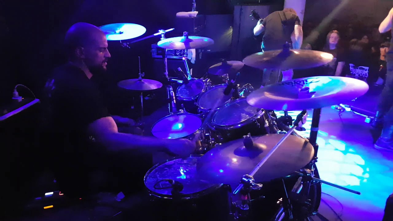 Dead Congregation-Immaculate poison Drum cam London Underworld 29/10/19