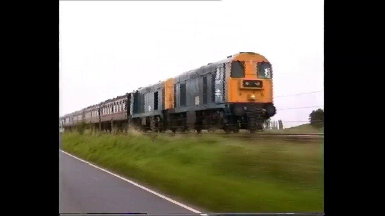 20187 20075 Skegness-Leicester. Hubberts Bridge to Swineshead.