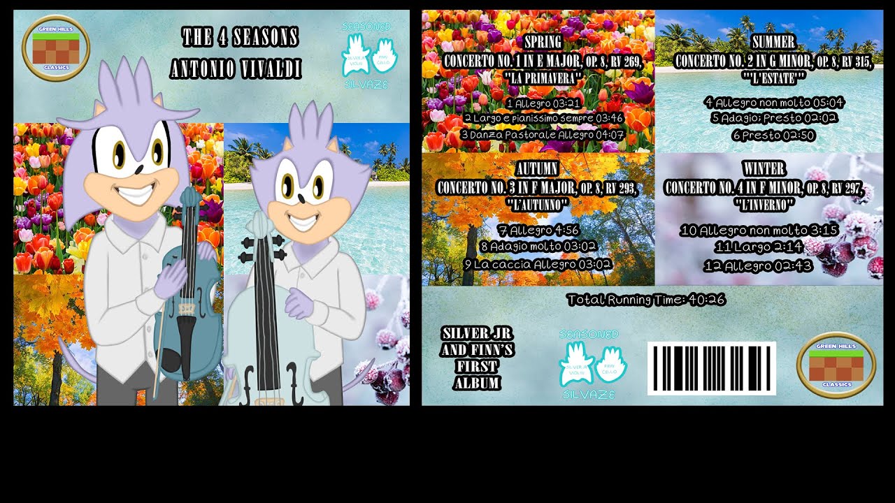Seasoned Silvaze: Vivaldi's 4 Seasons (Complete)