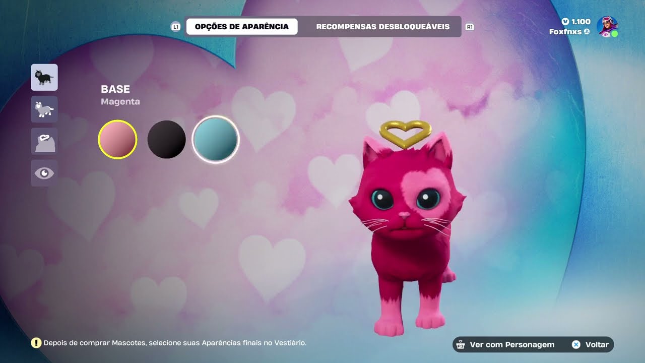 *NOVO MASCOTE MIAU DO AMOR!!!* - LOJA FORTNITE - 08/02/2026