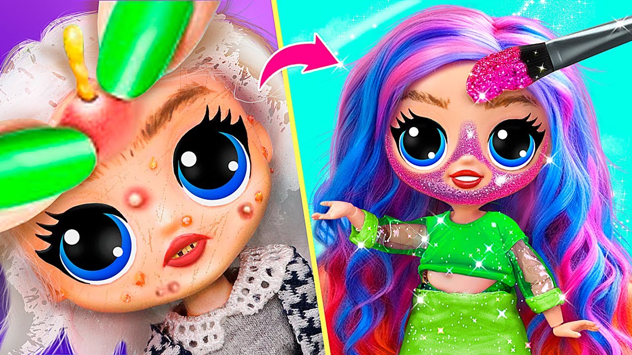 Mise En Beaut&eacute; D'Une &Eacute;l&egrave;ve Ringarde / 30 DIY Beaut&eacute; Pour LOL Surprise