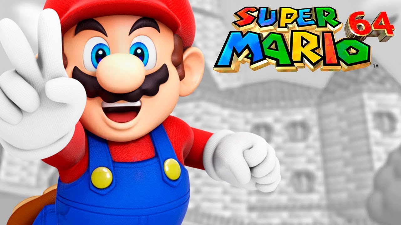 SUPER MARIO 64 JOGO COMPLETO 100%