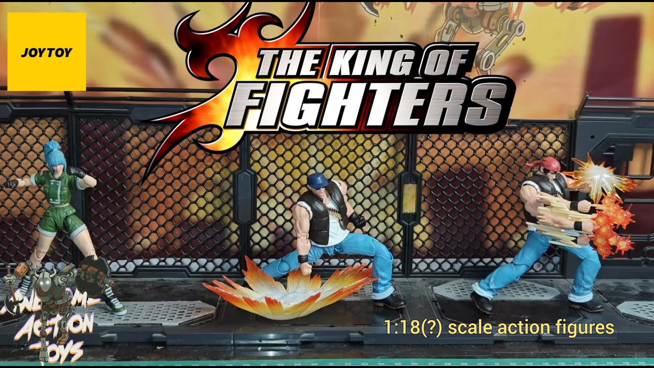 Новые фигурки King of Fighters '98 от Joytoy. Неплохие, но не соответствуют пропорциям и масштабу...