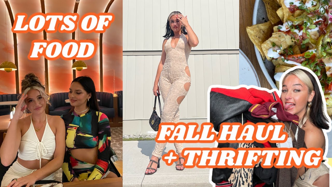 Life Lately: Fall Haul, Thrifting, Closet Clean & MORE