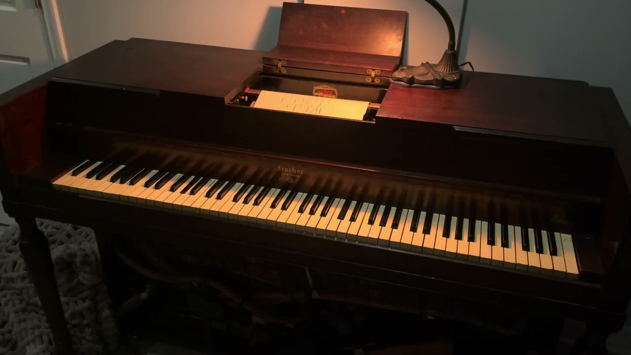 “I’m Going Back To Carolina” on a rare 1936 Ampico Spinet