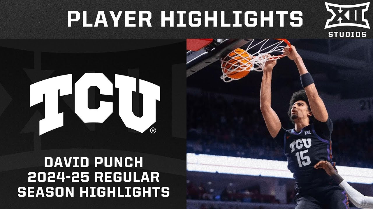 David Punch Regular Season Highlights | 2024-25 Big 12 Men's Basketball