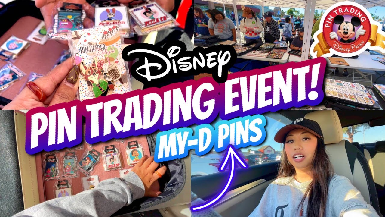ISO OBTAINED✅Pin Trading Event in Anaheim, CA: My-D Pins