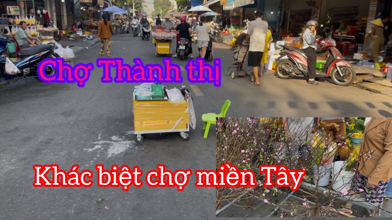 Chợ cuối năm ở Bình Dương xem có gì hơn chợ miền Tây.