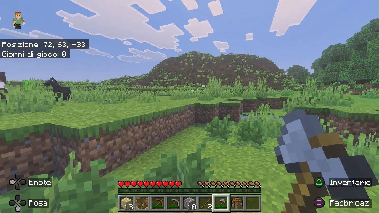 inizio una nuova serie Minecraft