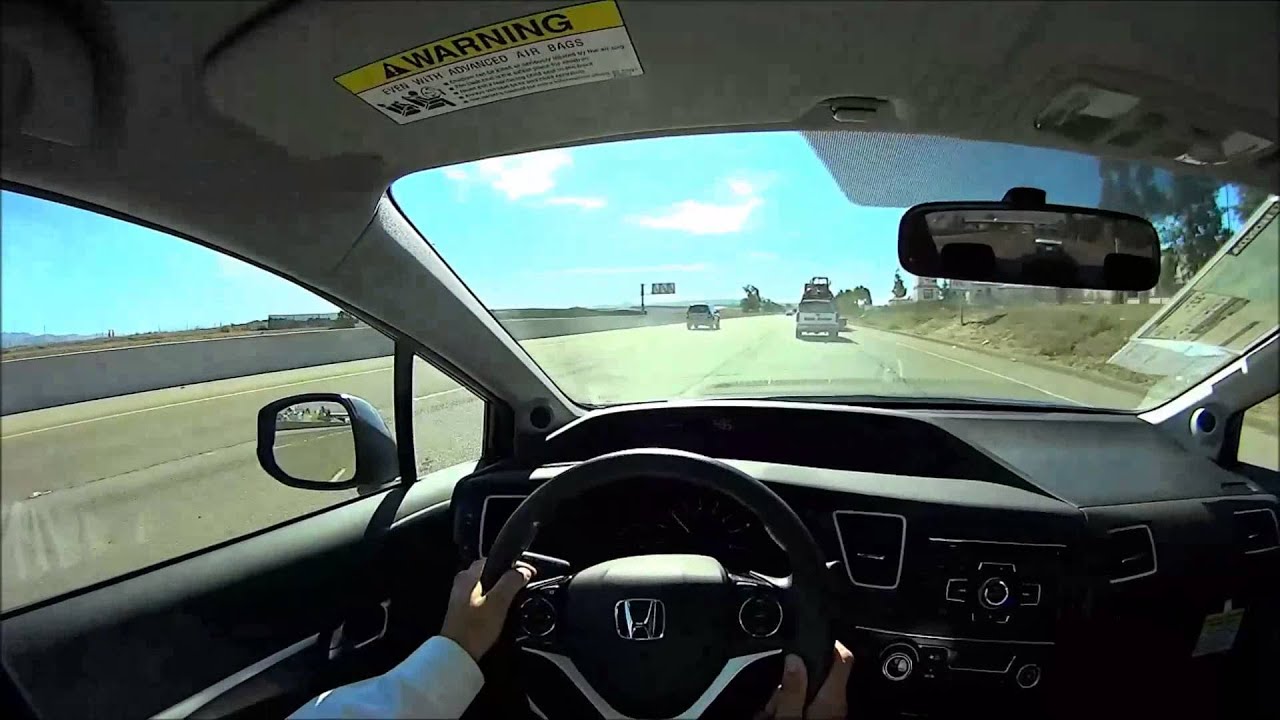 2013 Honda Civic EX Sedan POV Test Drive