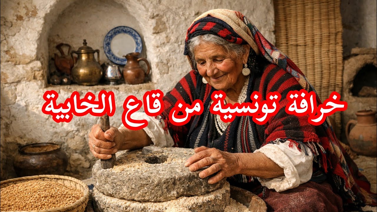 خرافة تونسية من قاع الخابية بعنوان الأرملة و مرت التاجر