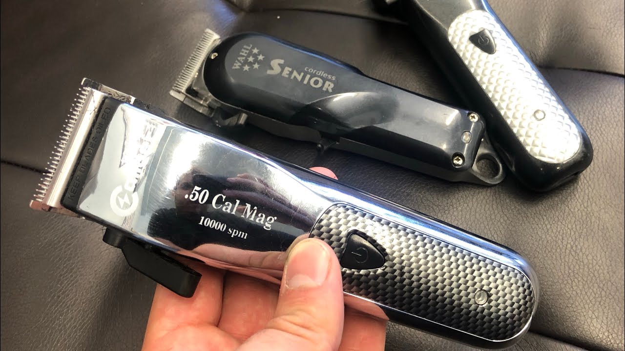 50 Cal Mag Caliber VS Wahl Cordless Senior Clipper Barber Review